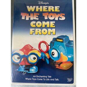Where the Toys Come From (DVD, 2002) Disney NEW/SEALED